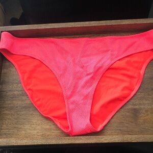 Aerie Bright Coral Bikini Bottom